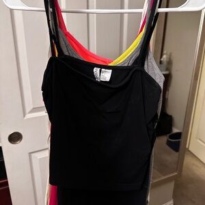 Various Tank Tops of Different Colors